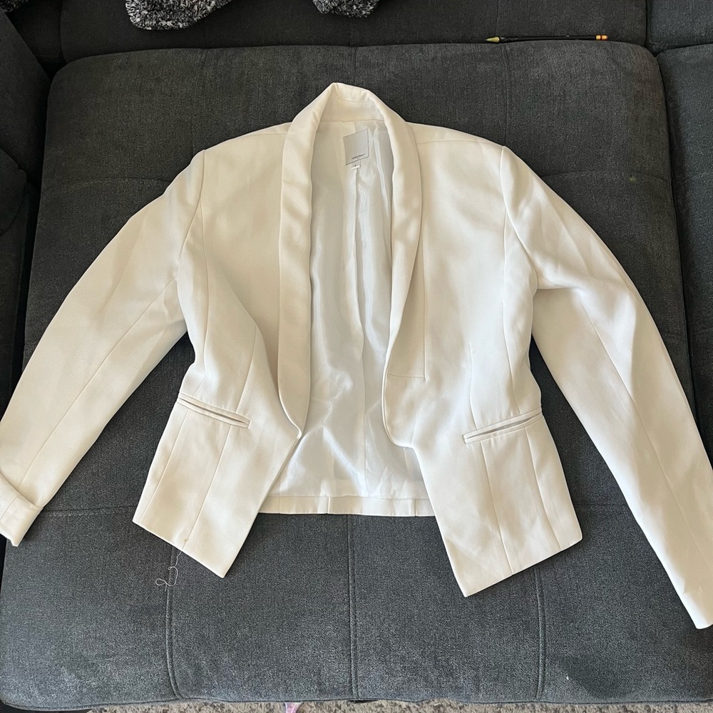 Halogen Elegant White Blazer